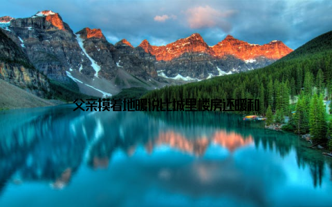 父亲摸着地暖说比城里楼房还暖和