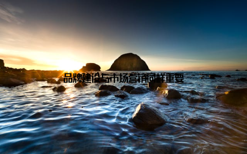 品牌建设与市场营销同样重要