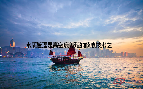 水质管理是高密度养殖的核心技术之一