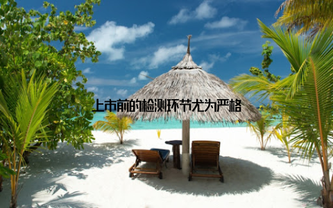 上市前的检测环节尤为严格