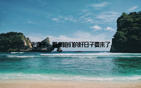 老婆子, 看来咱们的好日子要来了