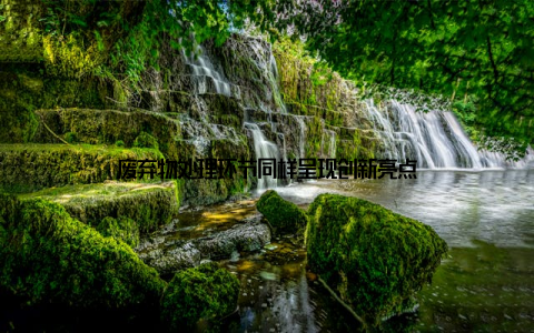 废弃物处理环节同样呈现创新亮点