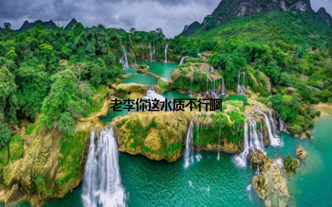 老李你这水质不行啊